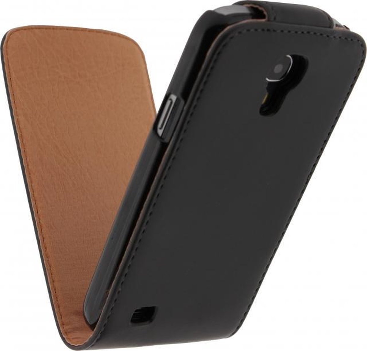Xccess Leather Flip Case Galaxy S4 Mini