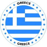 Bierviltjes Griekenland thema print