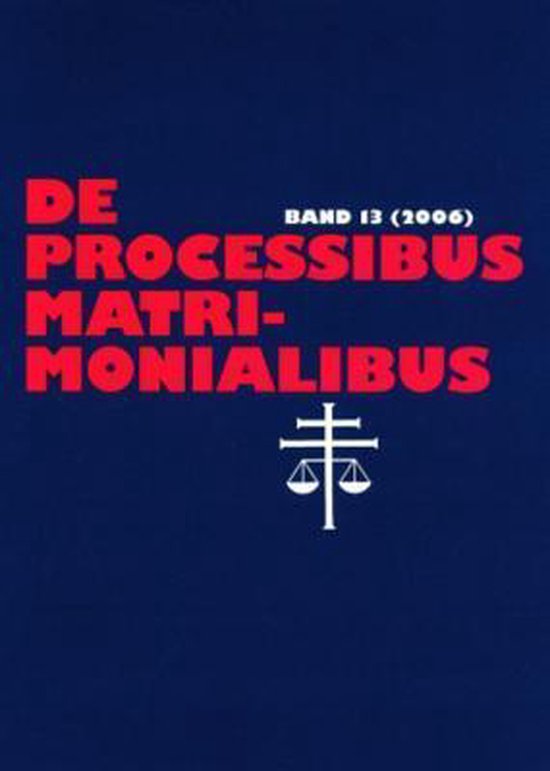 De processibus matrimonialibus - cover