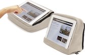 Bosign Tablet Kussen Cotton voor iPad/tablet pc Cream- met BINNENZAK