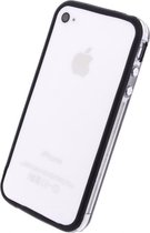Xccess Hard Bumper Case iPhone 4/4S Zwart/Transparant