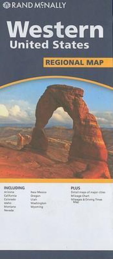 MAP-RM WESTERN US REGIONAL MAP, Rand McNally | 9780528882111 | Boeken ...