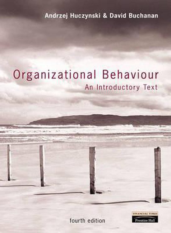 Organizational Behaviour - cover