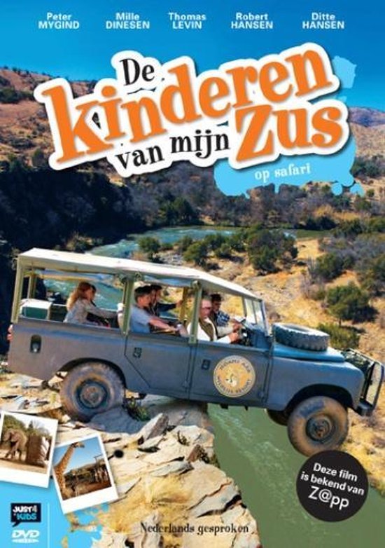 Cover van de film 'Kinderen Van Mijn Zus - Op Safari'
