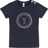 Babykleding - T-shirt - Meisje - Zomer - Ducky beau - Maat 62 - Navy