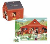 House Shaped Box Puzzles/Horse Stable