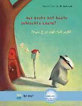 Der Dachs hat heute schlechte Laune! Kinderbuch Deutsch-Arabisch