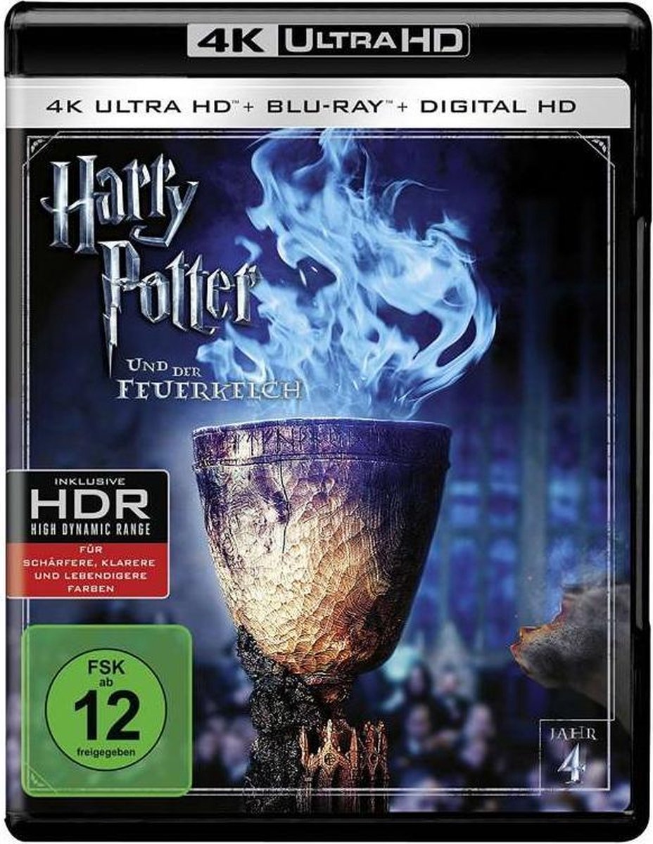 Harry Potter And The Goblet Of Fire (2005) (Ultra HD Blu-ray & Blu-ray)-