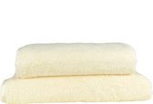 ARTG® Towelzz - Strandhanddoek - Ivoor - 100 x 180 cm - Set 2 stuks