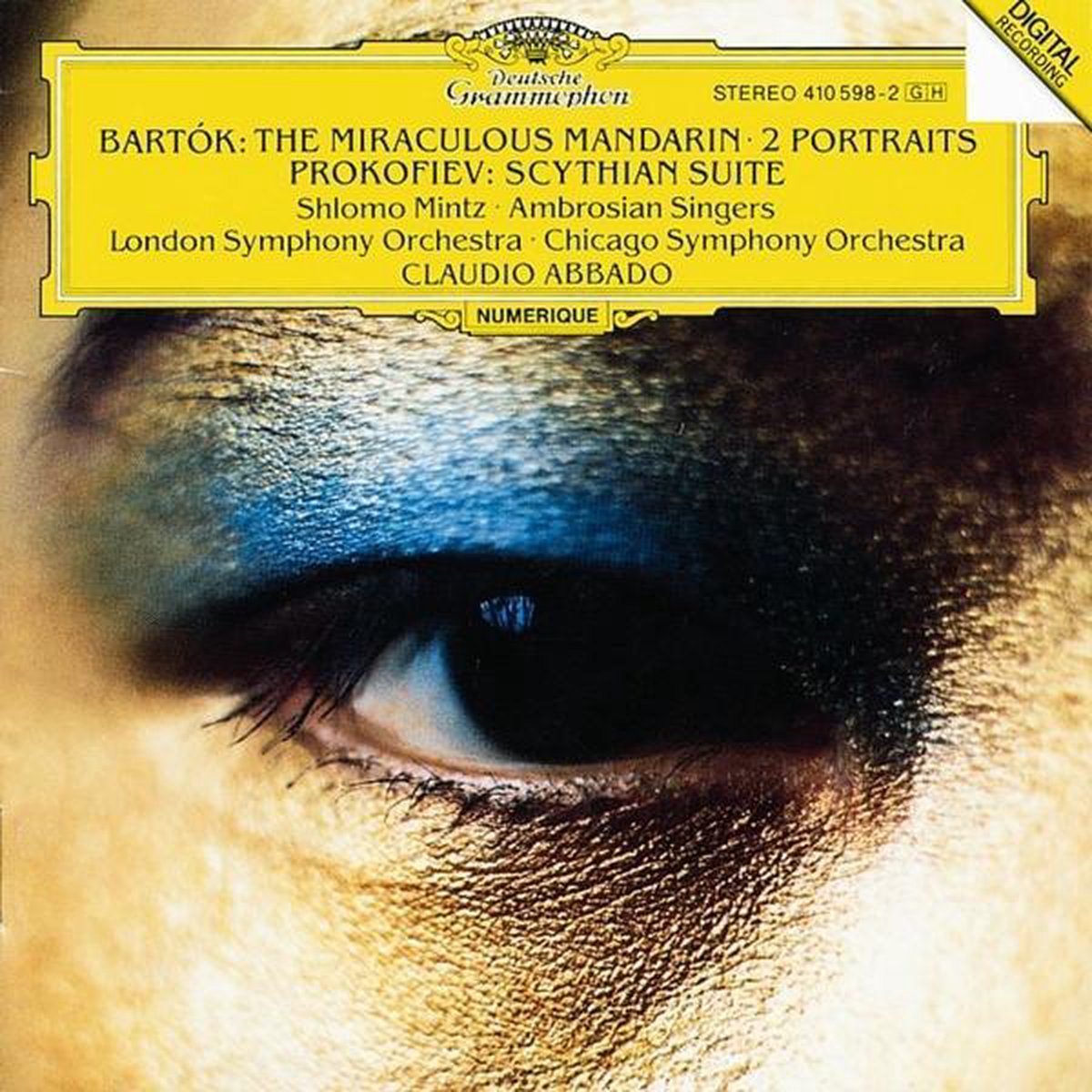Bartók: The Miraculous Mandarin; 2 Portraits; Prokofiev: Scythian Suite