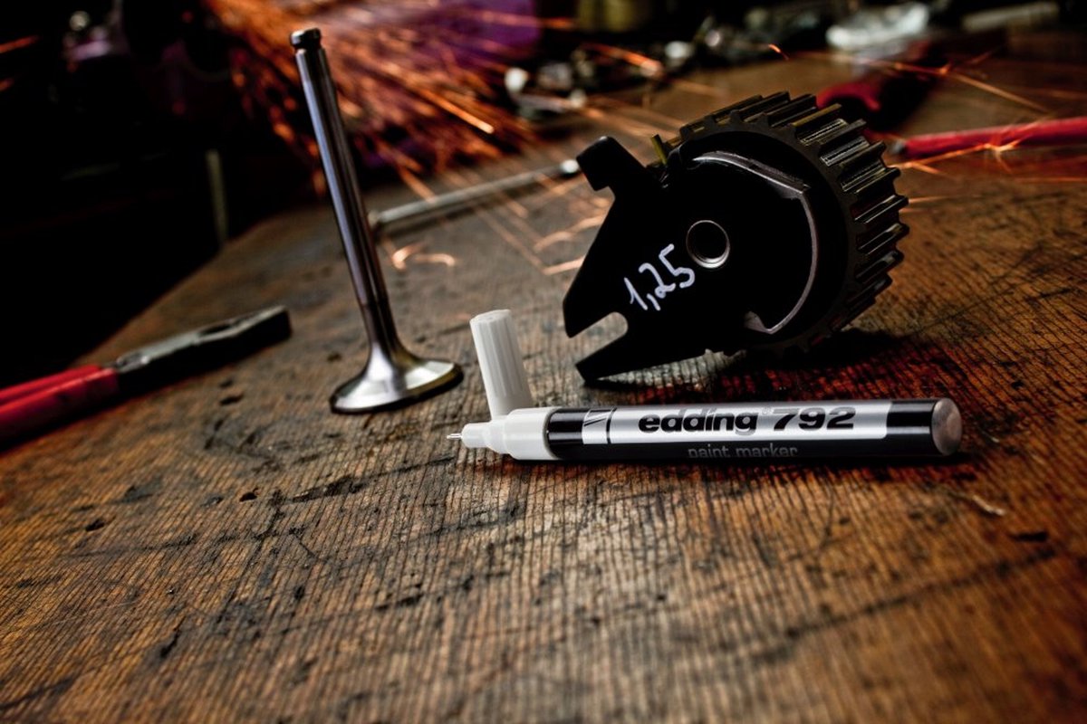 Edding 792 Olieverfmarker Wit 0,8 mm