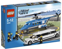 Lego City Helicopter met Limousine 3222