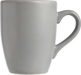 Cosy & Trendy Serena Grey Beker - Ø 8.5 cm - 36 cl - Set-24