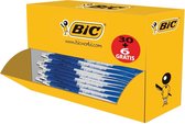 2x Bic balpen Atlantis Classic blauw, doos 30 + 6 gratis