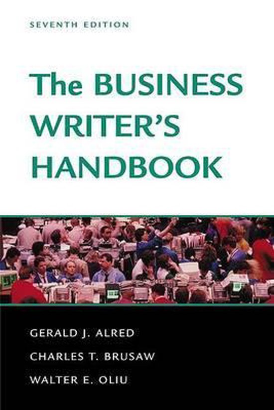 Business Writers Handbook - cover