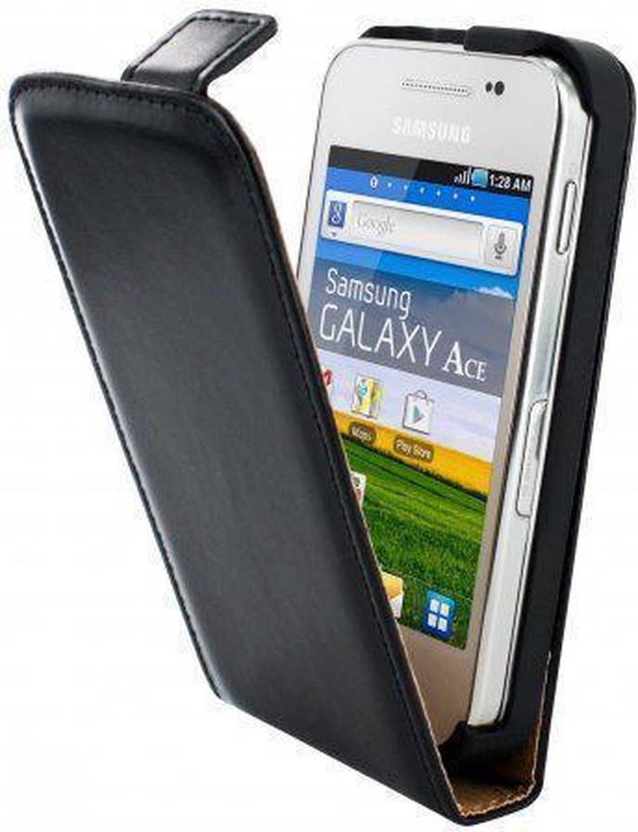 Mobiparts Classic Flip Case Samsung Galaxy Ace Black