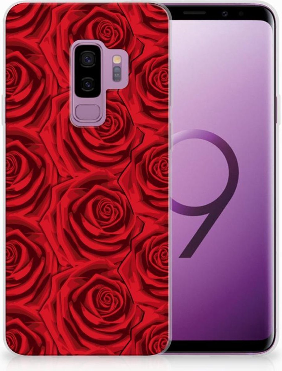 Samsung Galaxy S9 Plus TPU Case Red Roses