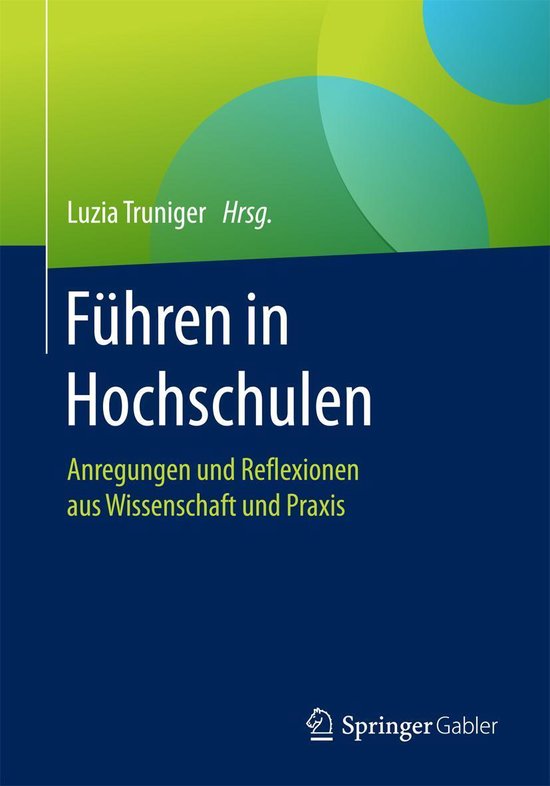 Führen in Hochschulen - cover