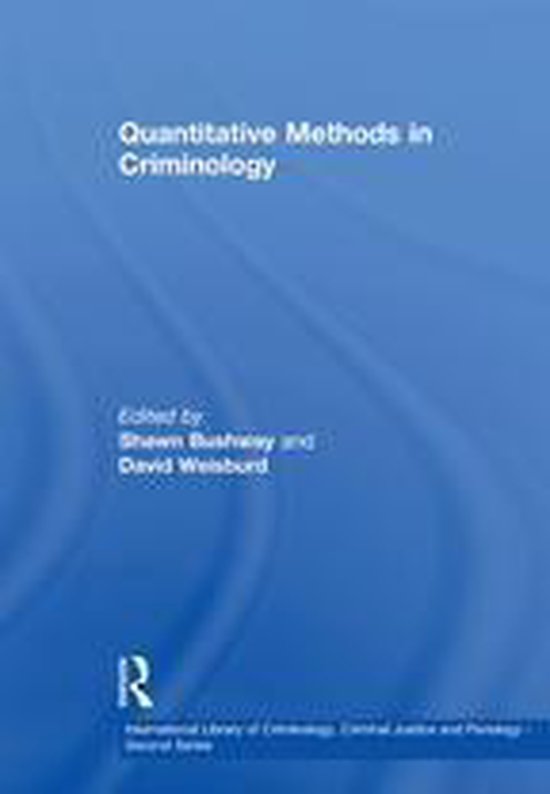 International Library of Criminology, Criminal Justice and P ... - cover