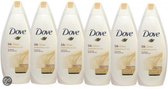 Dove Douchegel Silk Glow - Voordeelverpakking  6 x 500 ml
