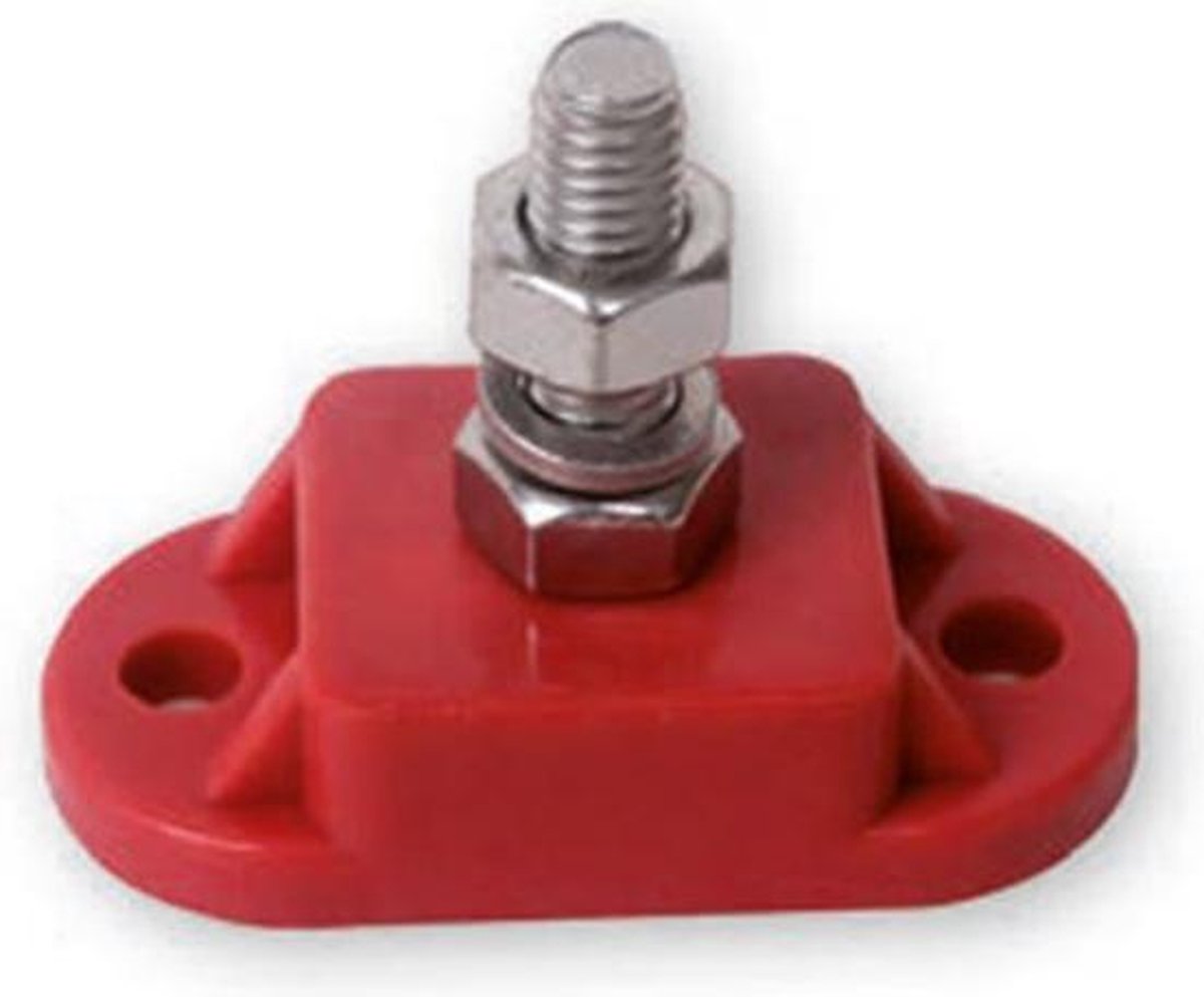 AANSLUITBOUT - TERMINAL 1 X 8 MM ROOD