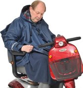 Regencape ten behoeve van scootmobiel