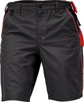 Knoxfield short / werkbroek kort antraciet/rood maat 50