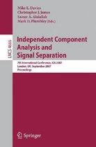 Independent Component Analysis and Signal Separation