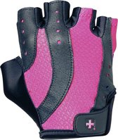 Harbinger Womens pro wash & dry 2 fitness handschoenen (black/pink) - S