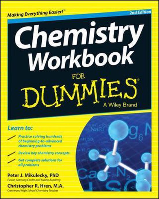 Chemistry Workbook For Dummies - cover