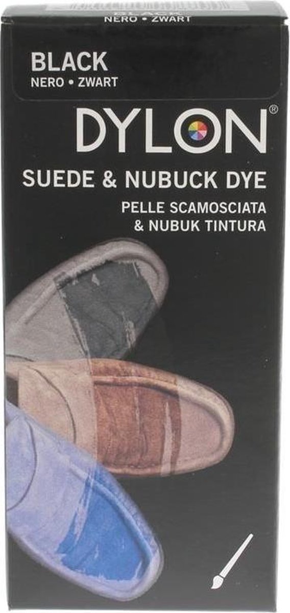 Isoleren Onderstrepen De eigenaar Dylon Suede & Nubuck Shoe Dye (Black) | bol.com