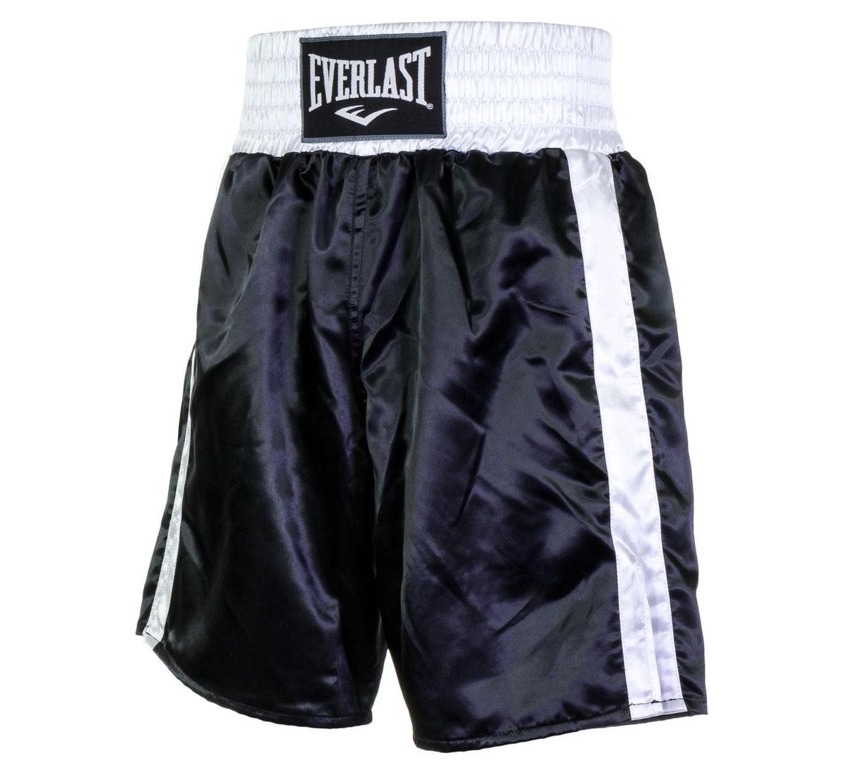 Everlast Pro Boxing Short Boksbroek Maat S Unisex zwart/wit