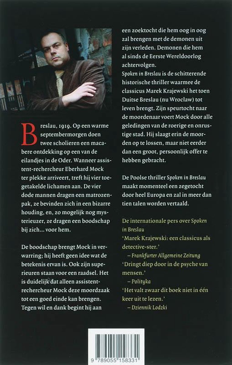 Spoken In Breslau - back cover