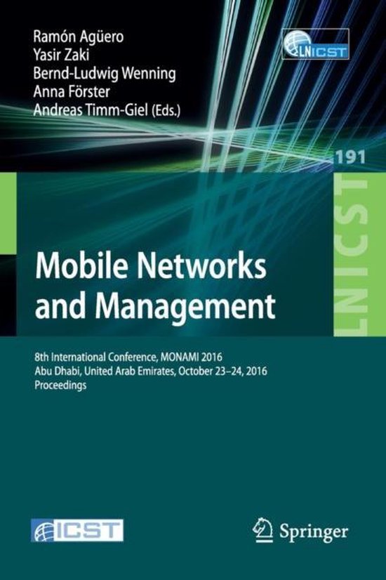Mobile Networks and Management - cover