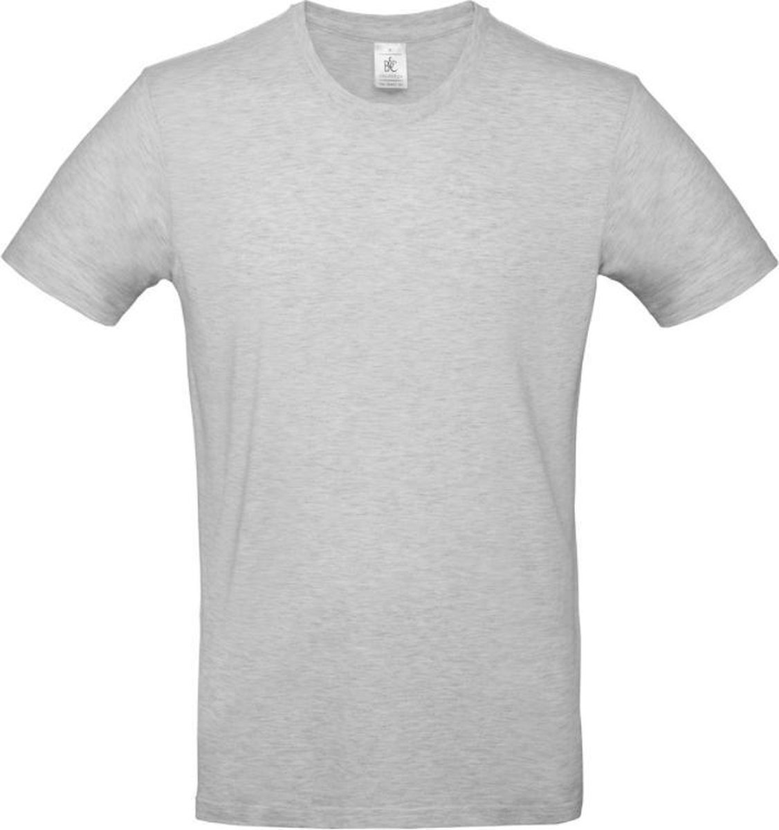 B&C Basic T-shirt E190 - Ash - Maat XS