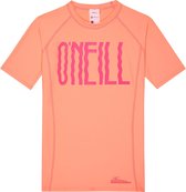 O'Neill Surfshirt Logo short sleeve - Neon Peach - 6