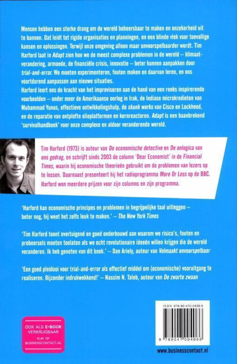Adapt - back cover