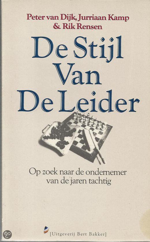 9789035102118 - Stijl van de leiders