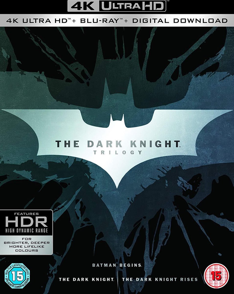 Dark Knight Trilogy (4K UHD + blu-ray)-