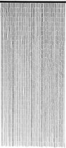 Nordal deurgordijn bamboo curtain zwart 200 x 90