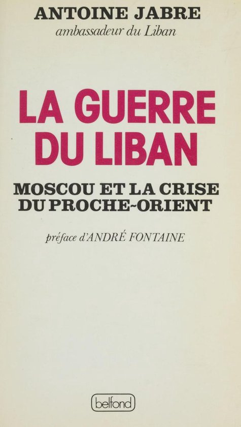 La Guerre du Liban - cover