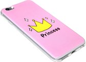 Prinsessen siliconen hoesje Geschikt voor iPhone 6(S) Plus