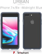 Telephant Urban iPhone 7/8 Plus Bumper Hoesje Middernacht Blauw