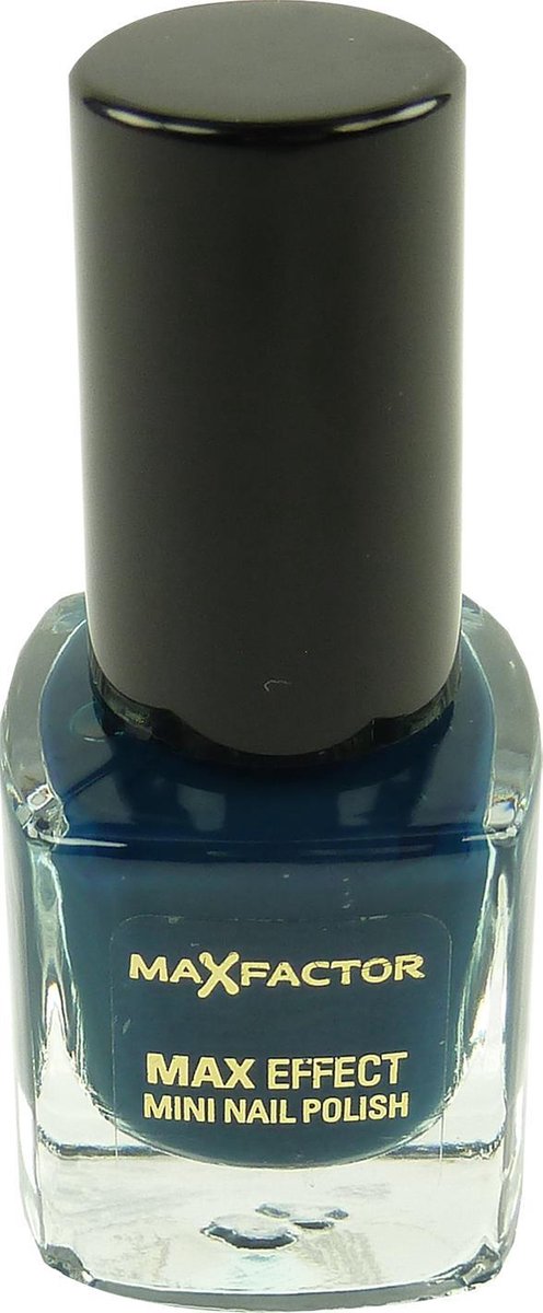 Goedkoopste Max Factor Max Effect - 37 Prussian Blue - Blauw - Mini Nagellak