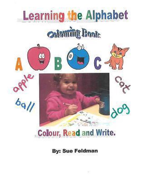 Learning the Alphabet- Learning the Alphabet - Colouring Boo ... - cover