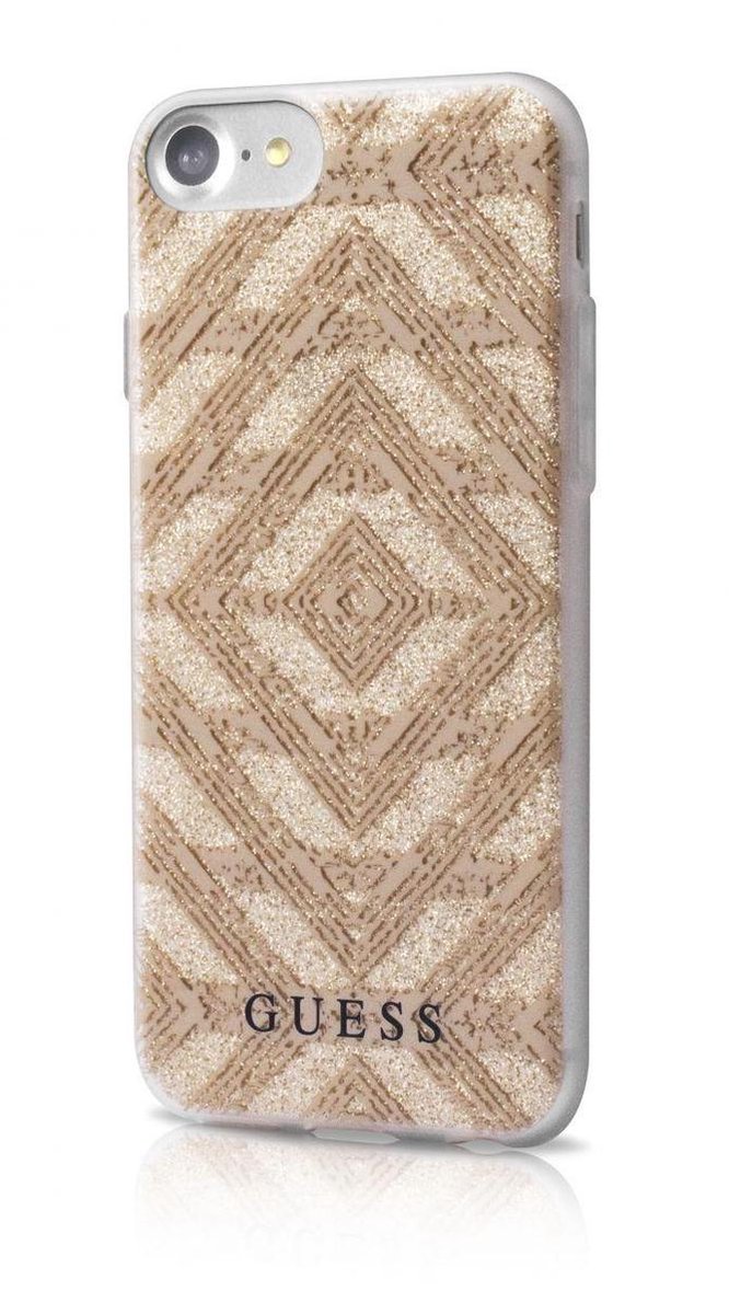 Guess TPU case Aztec - beige - voor Apple iPhone 6;Apple iPhone 6S