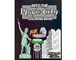 Into the Magic City Coloring Book Midnight Edition
