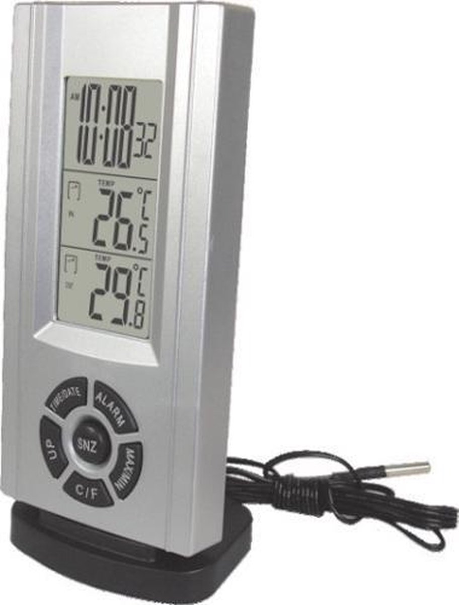 Technoline WS 7037 digitale weerstation Zwart, Zilver