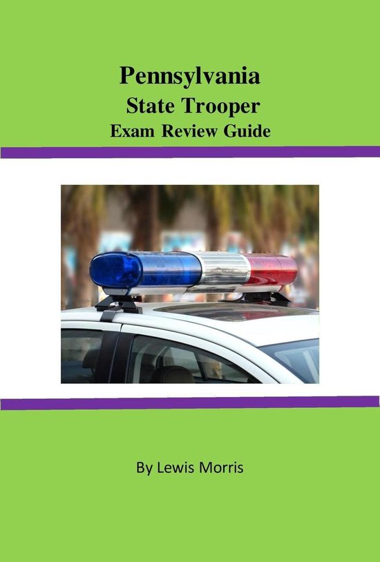 Pennsylvania State Trooper Exam Review Guide - cover