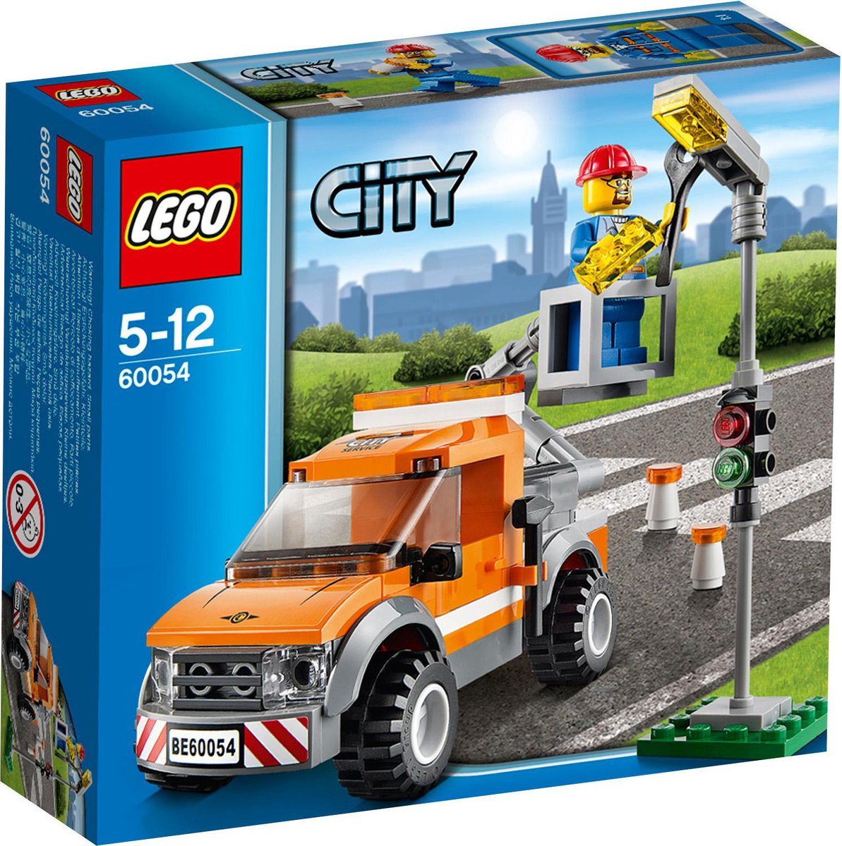 LEGO City Lantaarn Reparatietruck - 60054 | bol.com